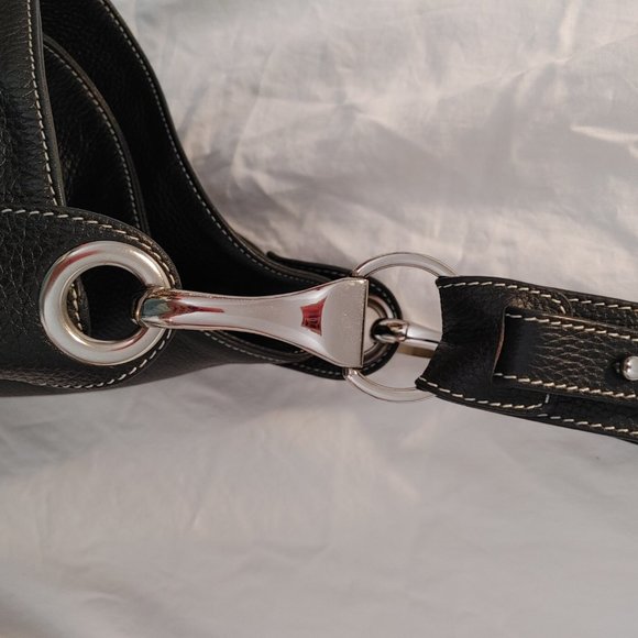 Vera Pelle Pebbled Leather Handbag/Tote/Shoulder - Picture 2 of 3